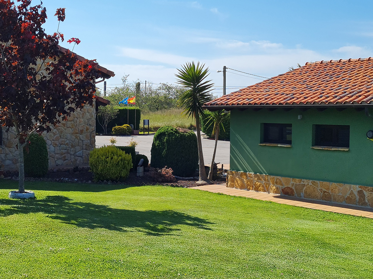 Zona exterior jardines